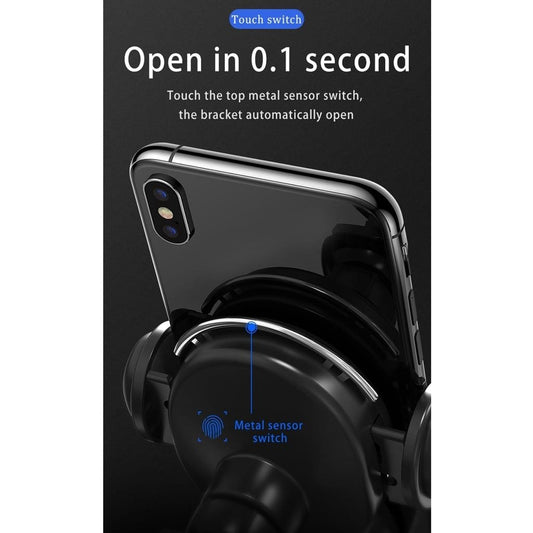 10W Wireless Automatic Clamping Mount Fast Charger For Your Car - FEZS