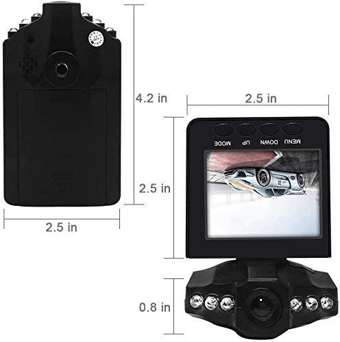 2.5" Wide Angle Car Dash Cam - FEZS
