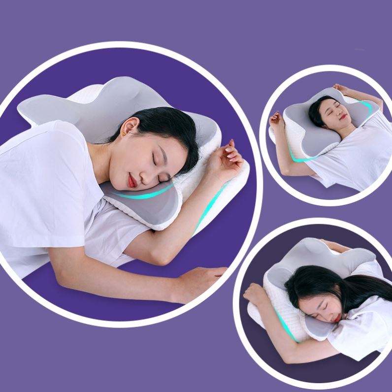 Ergonomic Cervical Pillow For Sleeping Orthopedic Support Pillows Odorless Contour Neck Pain Memory Foam Pillow - FEZS