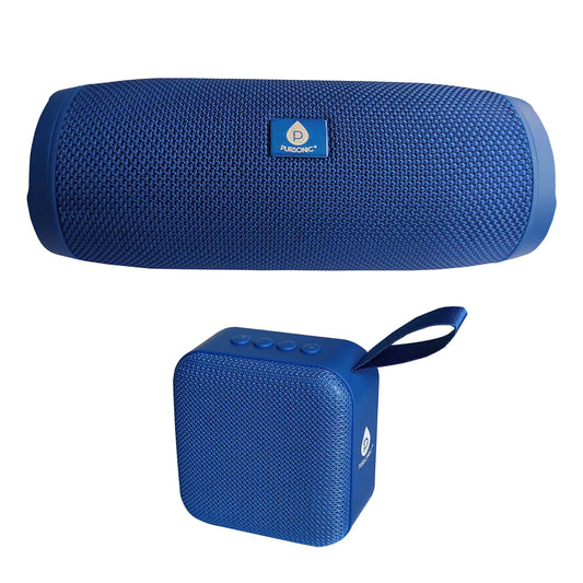 Pursonic Wireless Sound Duo – Portable & Peak Wireless Speakers for Immersive 360° Audio - FEZS